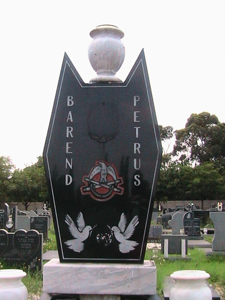 Photo from /search/photos/South Africa/Gauteng/SPRINGS CEMETERY/BORDER/BEZUIDENHOUT BP_3.JPG